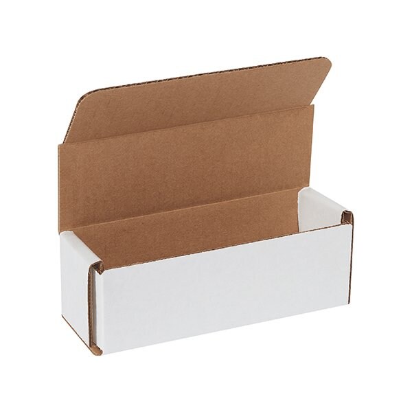 Bsc Preferred 6 x 2 x 2'' White Corrugated Mailers, 50PK BUY00026790 - main